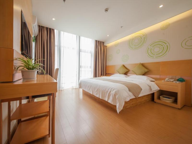 Greentree Inn Jiangsu Suzhou Gongyequan District Xinglong Street Express Hotel Exteriör bild