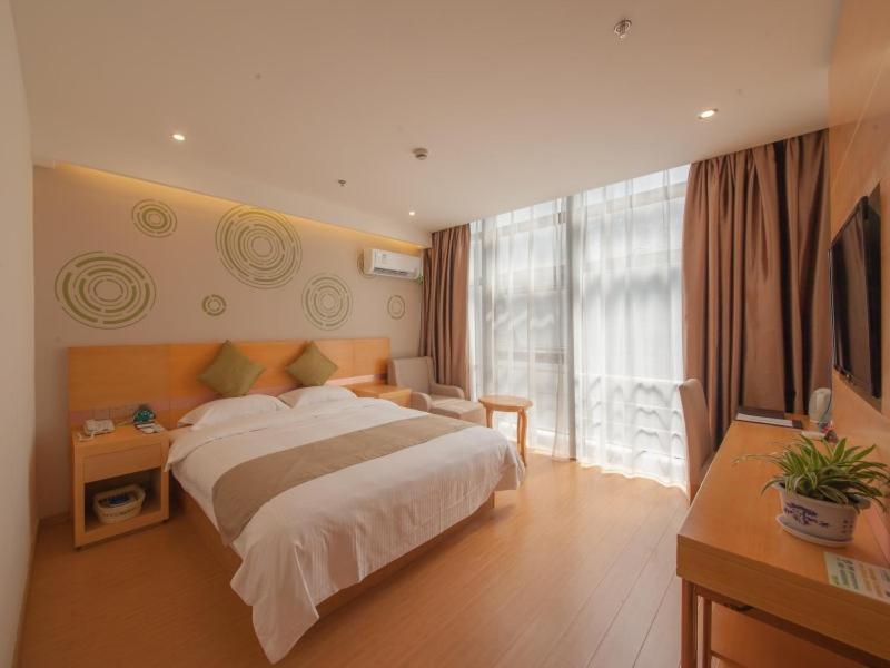 Greentree Inn Jiangsu Suzhou Gongyequan District Xinglong Street Express Hotel Exteriör bild