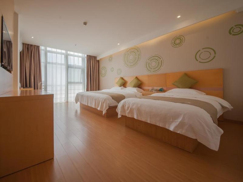 Greentree Inn Jiangsu Suzhou Gongyequan District Xinglong Street Express Hotel Exteriör bild