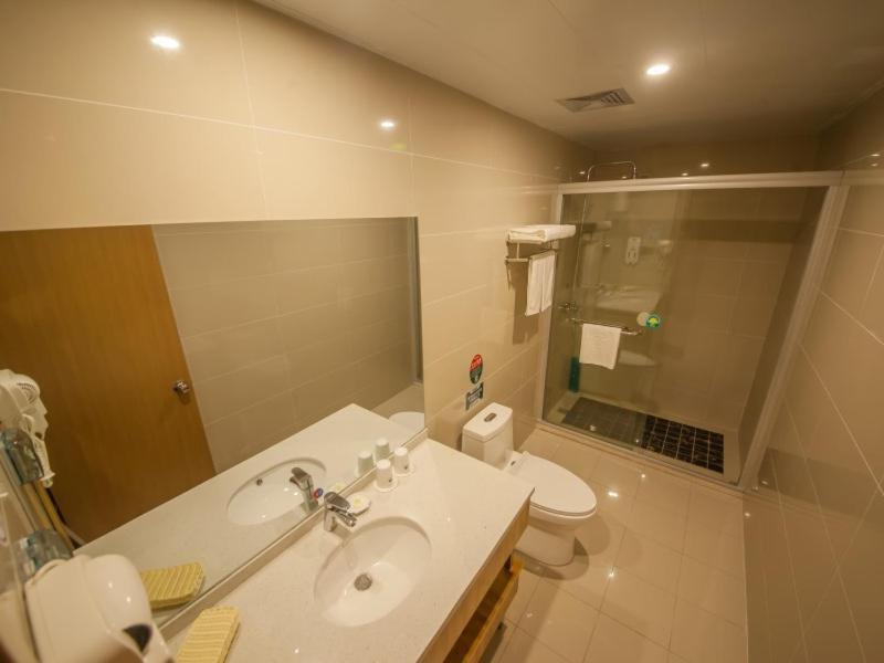 Greentree Inn Jiangsu Suzhou Gongyequan District Xinglong Street Express Hotel Exteriör bild