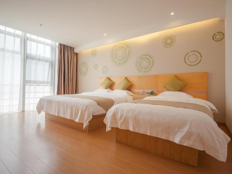 Greentree Inn Jiangsu Suzhou Gongyequan District Xinglong Street Express Hotel Exteriör bild