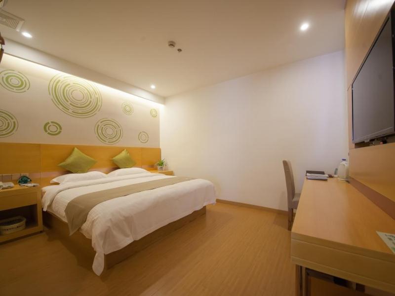 Greentree Inn Jiangsu Suzhou Gongyequan District Xinglong Street Express Hotel Exteriör bild