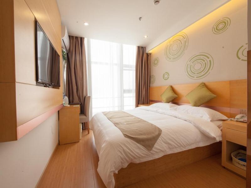 Greentree Inn Jiangsu Suzhou Gongyequan District Xinglong Street Express Hotel Exteriör bild