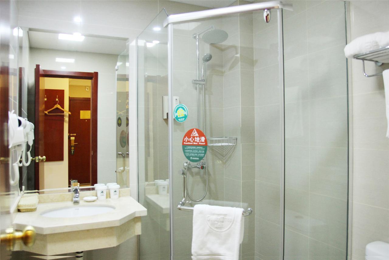 Greentree Inn Jiangsu Suzhou Gongyequan District Xinglong Street Express Hotel Exteriör bild