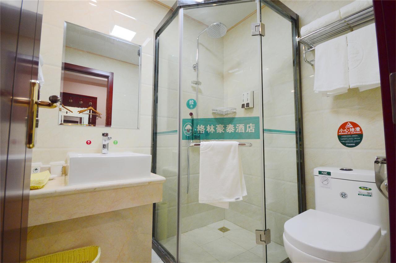 Greentree Inn Jiangsu Suzhou Gongyequan District Xinglong Street Express Hotel Exteriör bild