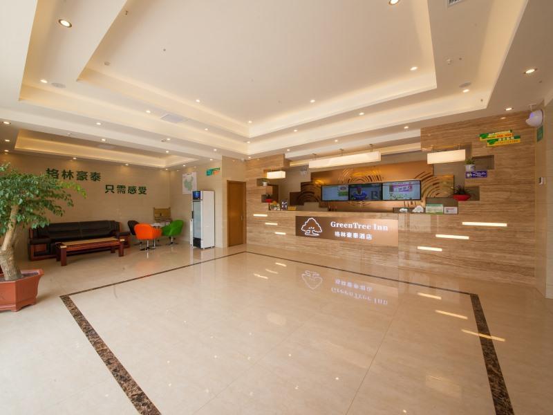 Greentree Inn Jiangsu Suzhou Gongyequan District Xinglong Street Express Hotel Exteriör bild