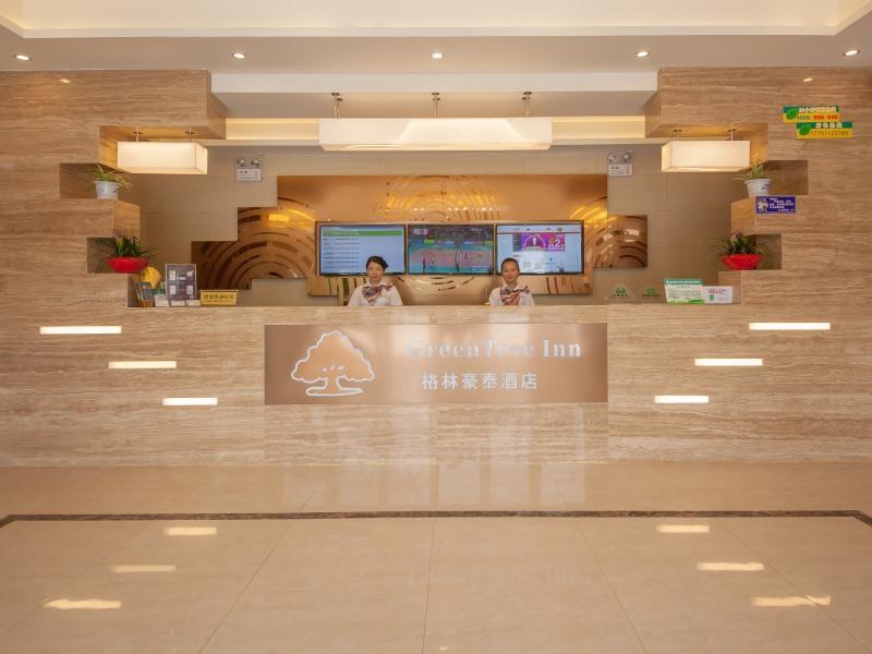 Greentree Inn Jiangsu Suzhou Gongyequan District Xinglong Street Express Hotel Exteriör bild